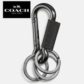 コーチ(COACH)のCOACH カラビナキーリング 【新品未使用】(キーホルダー)