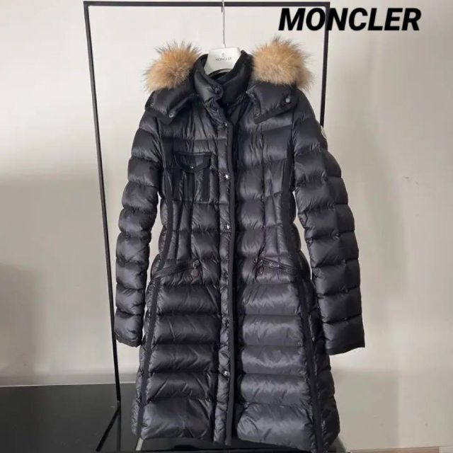 信頼】 MONCLER モンクレール☆HERMIFUR☆エルミファー☆ブラック☆0