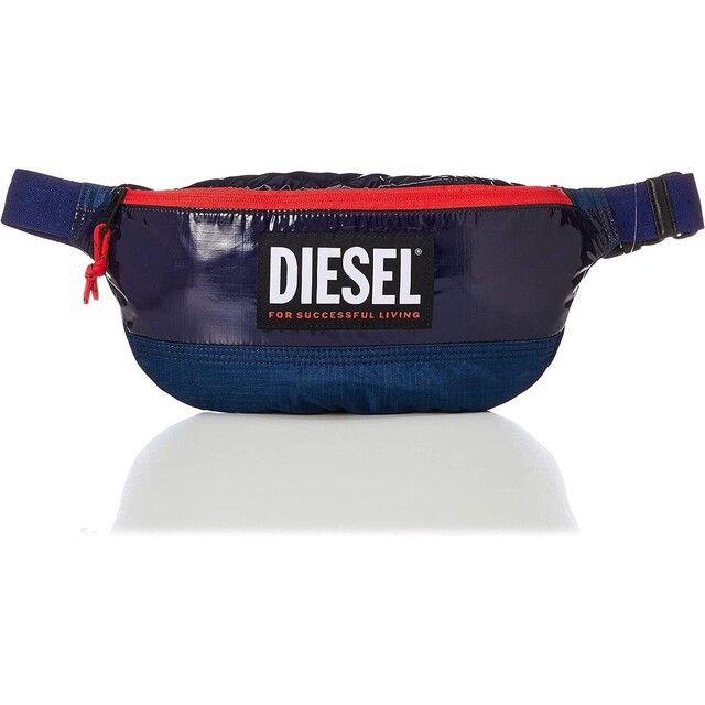 DIESEL ディーゼル ボディバッグ ネイビー ナイロン