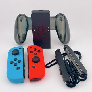 Nintendo Switch - 任天堂Switch Joy-con左右、ストラップ２個