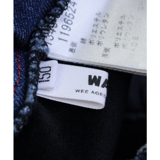 WASK(ワスク)のWASK ワスク パンツ（その他） 150 インディゴ 【古着】【中古】 キッズ/ベビー/マタニティのキッズ服女の子用(90cm~)(パンツ/スパッツ)の商品写真