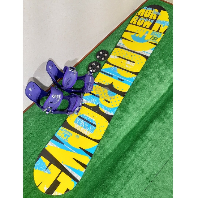 レディースモデル ボードMORROW × ビンディングSALOMON