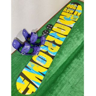 モロー(Morrow)のレディースモデル ボードMORROW × ビンディングSALOMON(ボード)