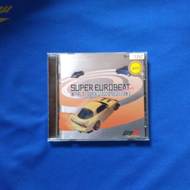 レンタル落ち 頭文字D イニシャルD SUPER EUROBEAT SELECT エンタメ/ホビーのCD(クラブ/ダンス)の商品写真