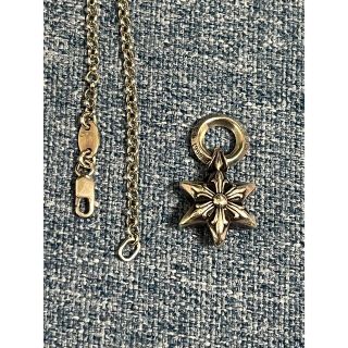 クロムハーツ(Chrome Hearts)のクロムハーツ　スターチャーム　ロールチェーン18インチ(ネックレス)