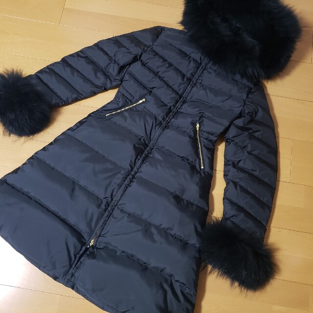 シェリエ sheller 2wayFOXダウンジャケット BLACK-