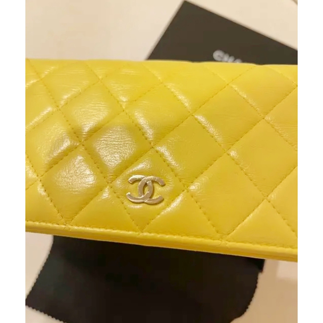 CHANEL(シャネル)のCHANEL マトラッセ　ラムスキン　長財布 レディースのファッション小物(財布)の商品写真