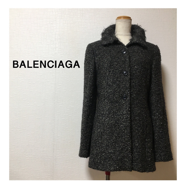 Balenciaga(バレンシアガ)のエードゥクレ様専用　BALENCIAGA  M  モヘヤ　ジャケット レディースのジャケット/アウター(その他)の商品写真