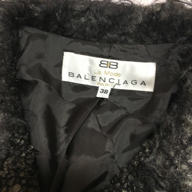 Balenciaga(バレンシアガ)のエードゥクレ様専用　BALENCIAGA  M  モヘヤ　ジャケット レディースのジャケット/アウター(その他)の商品写真