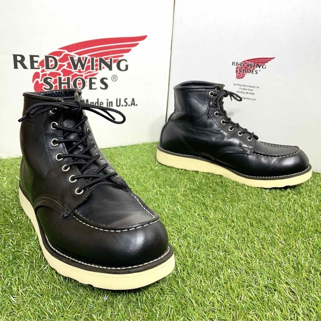 REDWING(レッドウィング)の【安心品質0966】8130廃盤レッドウイング送料無料8.5DブーツUSA メンズの靴/シューズ(ブーツ)の商品写真