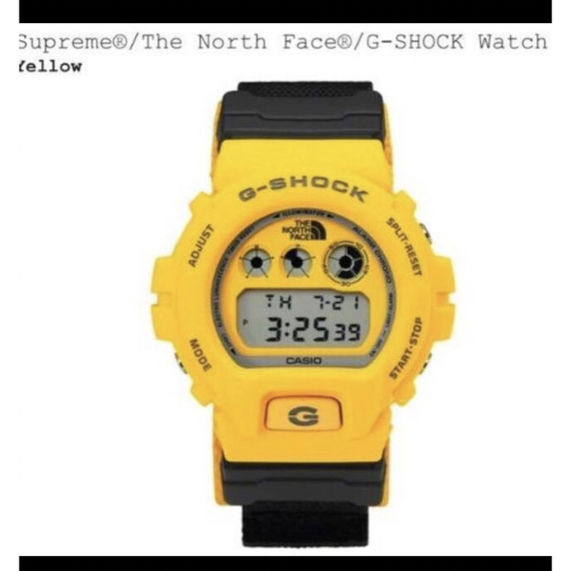 Supreme The North Face G-SHOCK yellow