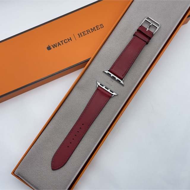 最新入荷】 Apple Watch エルメス ルージュ HERMES アップルウォッチ