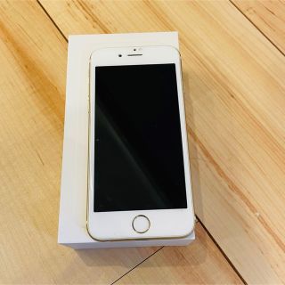 アイフォーン(iPhone)のiPhone 6  64GB 容量95% SoftBank ゴールド(スマートフォン本体)