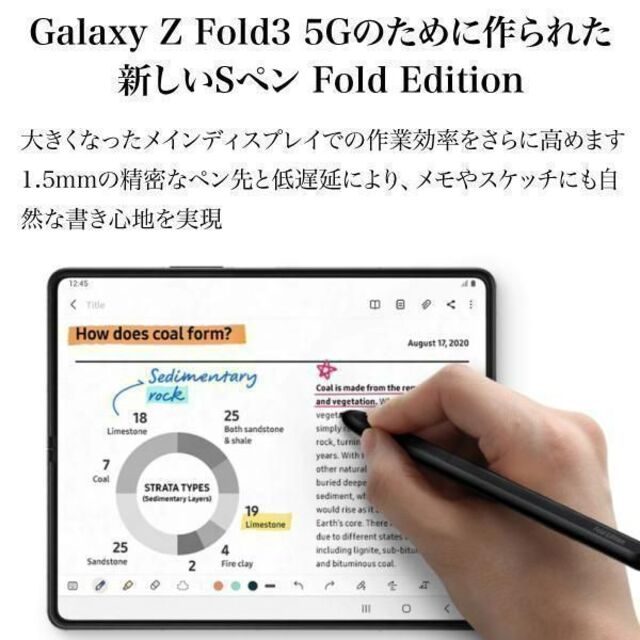 Galaxy Z Fold4 Fold3 Sペン Fold Edition 3