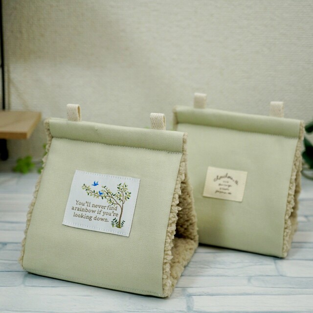 みるく様専用【冬用】バードテント*ミルキーグリーン | mimodegente