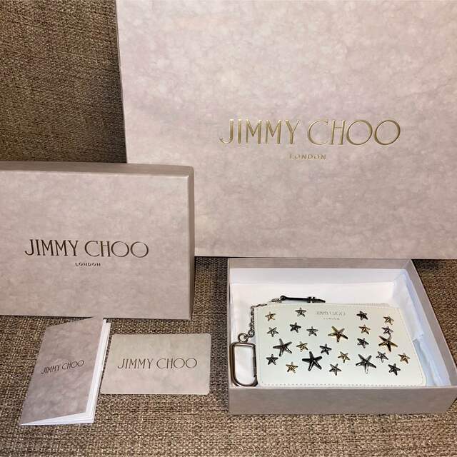 JIMMY CHOO ジミーチュウ　キーリング付きカードケース　新品未使用