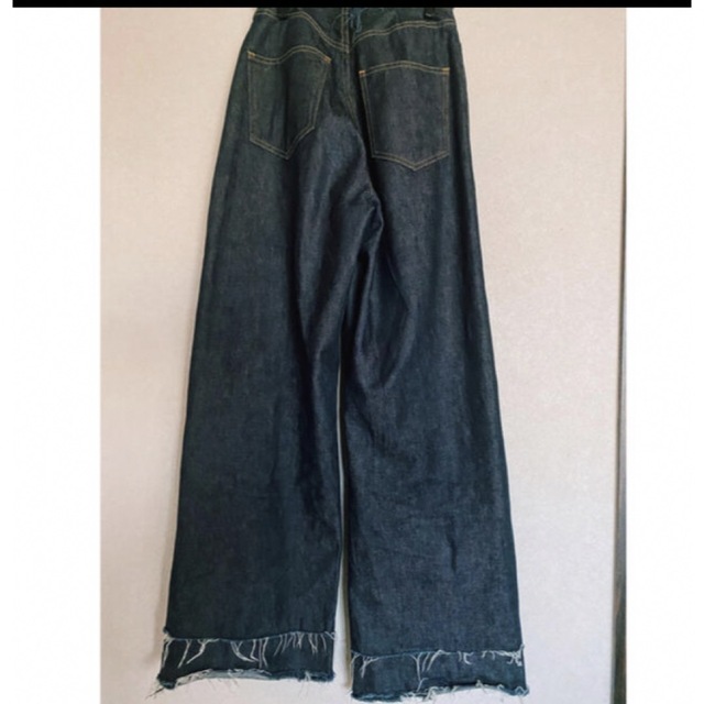 ジョンローレンスサリバン　cutoff wide denim