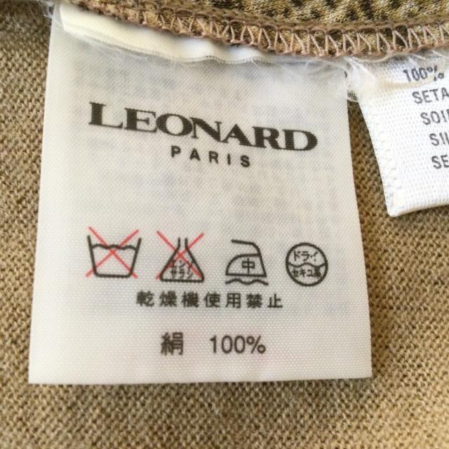 LEONARD(レオナール)のレオナール 長袖カットソー サイズ42 L - レディースのトップス(カットソー(長袖/七分))の商品写真