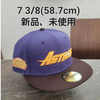 ニューエラー(NEW ERA)の59fifty ヒューストン・アストロズ カスタムキャップ 7 3/8(キャップ)