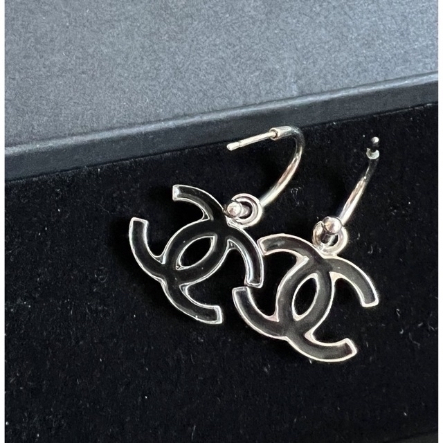 BTSテテ着用 シャネル フープ ピアス chanel