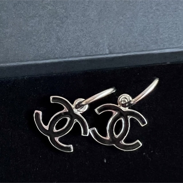CHANEL シャネル ピアス bts BTS 片耳 テテ シルバー ブラック