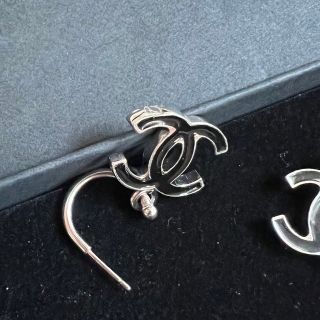 BTSテテ着用 シャネル フープ ピアス chanel