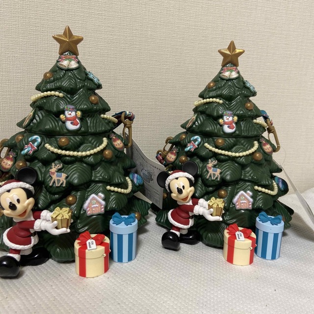 新品 タグ付き ディズニー クリスマス 2022 ポップコーン バケット ツリー