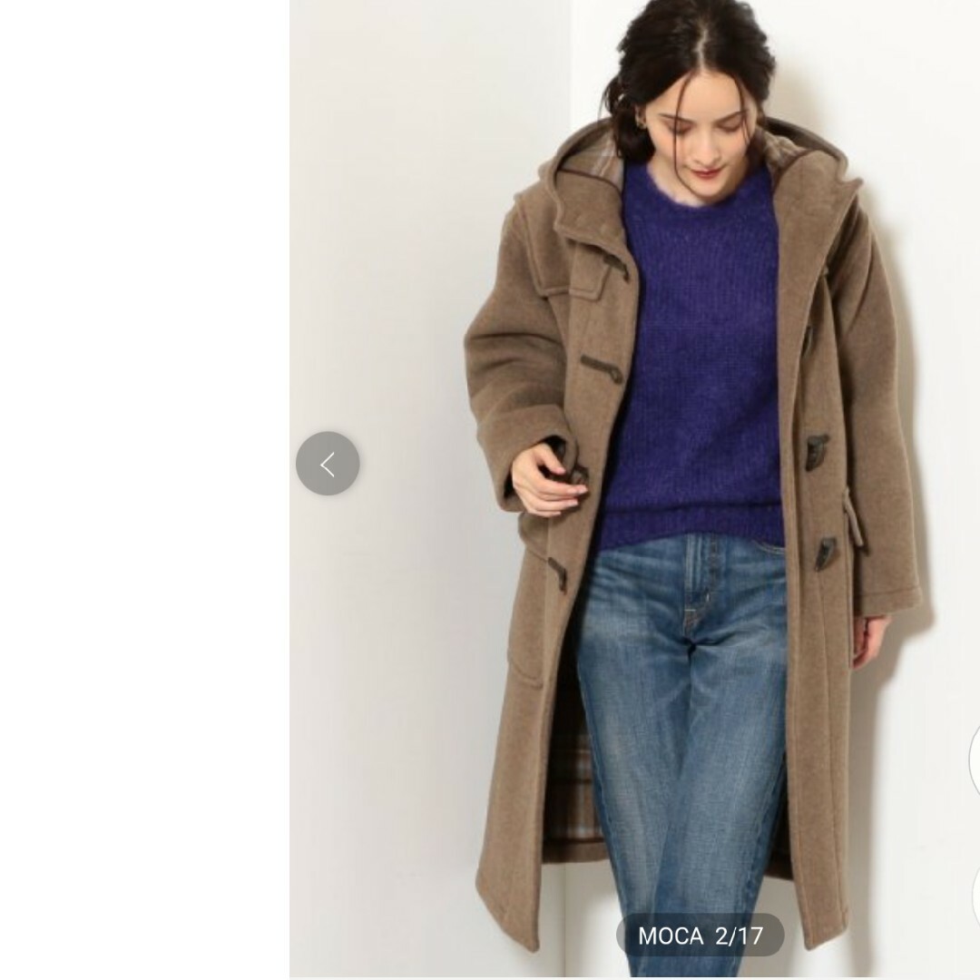 UNITED ARROWS(ユナイテッドアローズ)の美品ロンドントラディション ダッフルコート  UNITED ARROWS 英国製 レディースのジャケット/アウター(ダッフルコート)の商品写真