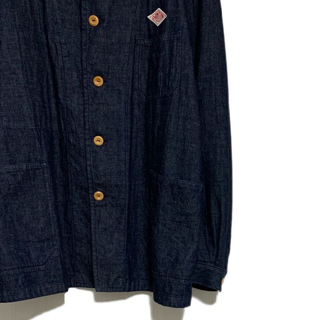 Danton BEAMS 別注 ノーカラーカバーオール bckediri.beacukai.go.id
