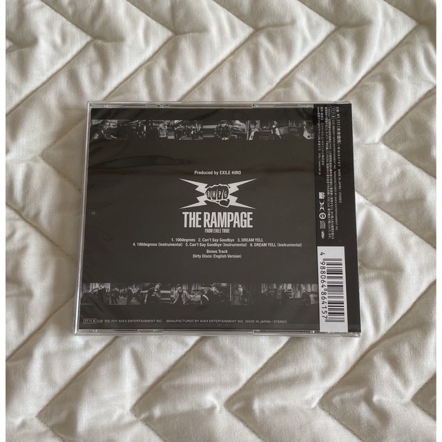 THE RAMPAGE(ザランページ)のTHE RAMPAGE 100degrees CD エンタメ/ホビーのCD(ポップス/ロック(邦楽))の商品写真