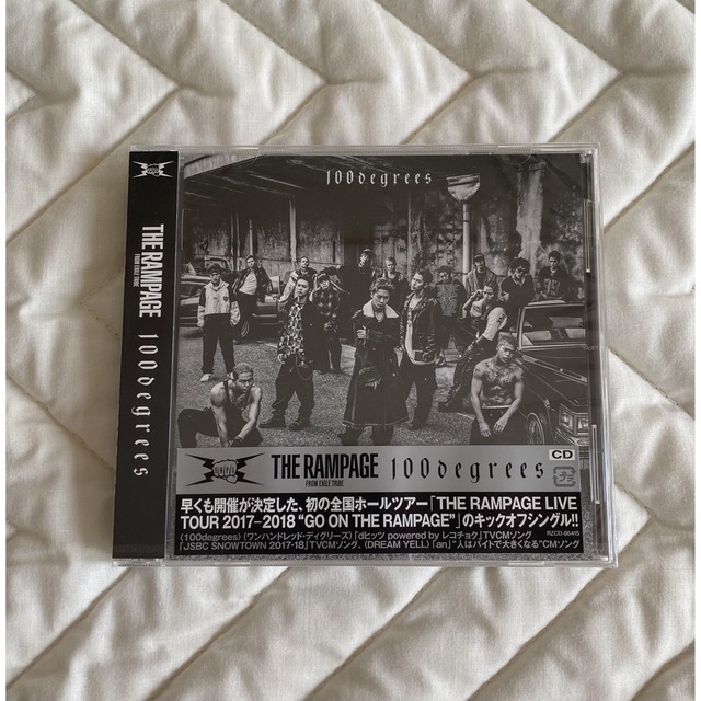 THE RAMPAGE(ザランページ)のTHE RAMPAGE 100degrees CD エンタメ/ホビーのCD(ポップス/ロック(邦楽))の商品写真