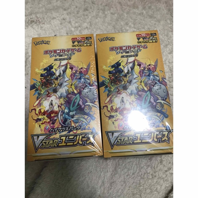 新しいスタイル ポケモンカード vstarユニバース 2BOX 新品未開封