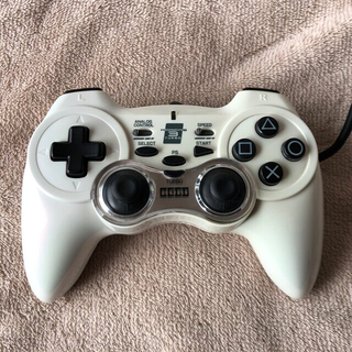 プレイステーション3(PlayStation3)のホリ　ホリパッド3ターボ　コントローラー　ホワイト(その他)