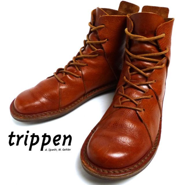 trippen /トリッペン ノマドレースアップ ブーツ 38ブーツ