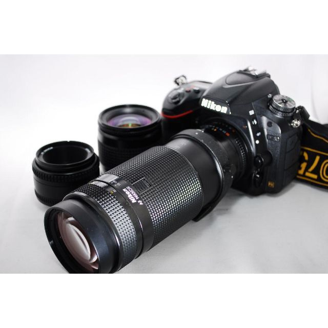 Nikon D750 単焦点＆標準＆超望遠トリプルレンズセット