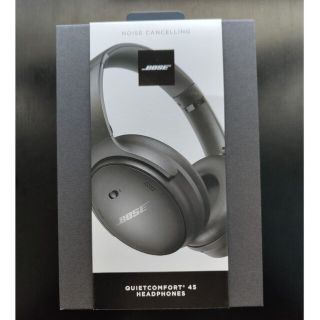 ボーズ(BOSE)のBOSE QUIETCOMFORT 45 Black　(qc45)(ヘッドフォン/イヤフォン)