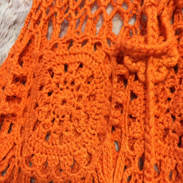ゆーなさま お取り置き♡かぎ針編み レディースのスカート(ロングスカート)の商品写真