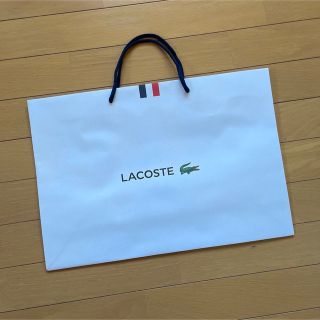 ラコステ(LACOSTE)のLACOSTE(ラコステ) ショッパー♡縦31cm、横45cm♡(ショップ袋)