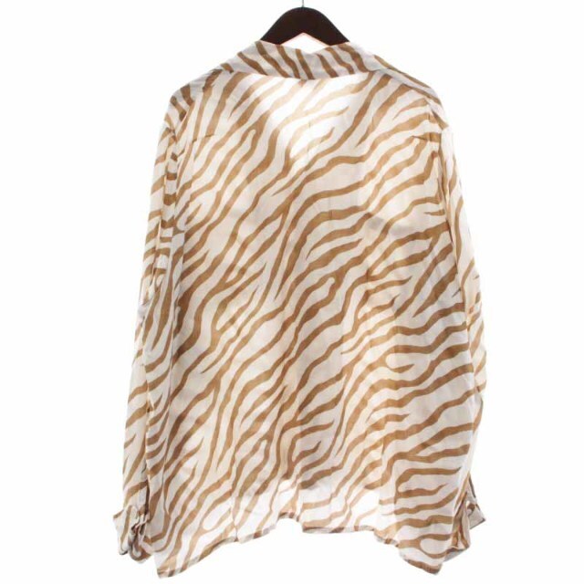 SUNSEA(サンシー)のSUNSEA 18SS Zebra GIGOLO Shirt 2 M 白 メンズのトップス(シャツ)の商品写真