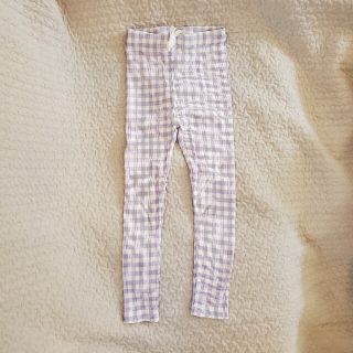 ザラキッズ(ZARA KIDS)のA.様専用【110cm】美品 ZARA ベビー ギンガムチェック レギンス(パンツ/スパッツ)