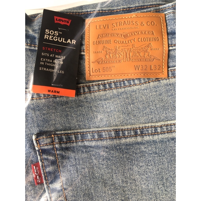 Levi's - 【Levi's/リーバイス】505 WARM STRETCH W32 L32の Levi's - 【Levi's/リーバイス】505 WARM STRETCH W32 L32の