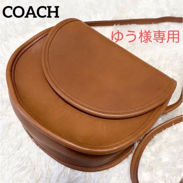 OLDCOACH オールドコーチ ショルダーバッグ ハーフムーン 丸　9923