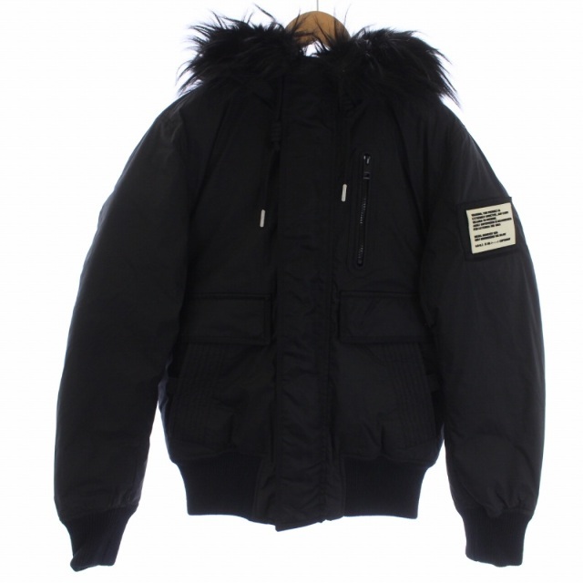 DIESEL W-BURKISK JACKET 中綿ジャケット S 黒