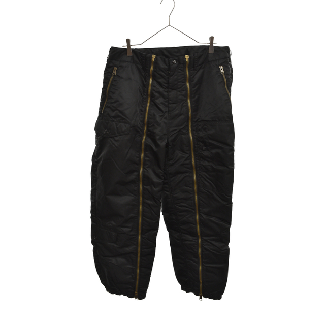 SUPREME シュプリーム 22AW×Alpha Industrial Nylon Flight Pant アルファインダストリアル ナイロンフライトパンツ ブラック