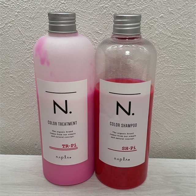 NAPUR(ナプラ)のN. COLOR SHAMPOO TREATMENT ピンクシャンプー　リンス コスメ/美容のヘアケア/スタイリング(シャンプー/コンディショナーセット)の商品写真