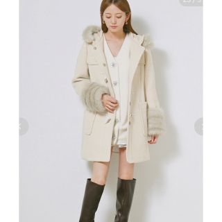 SNIDEL 馬場ふみかさん着用　ＦＡＵＸ　ＦＵＲダッフルコート