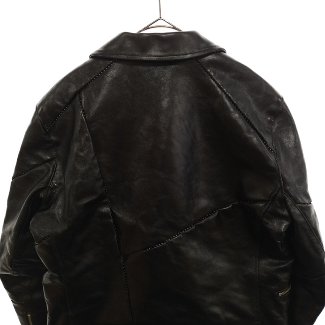 sulvam サルバム GRAFTING RIDERS JACKET アシンメトリーレザー sulvam サルバム GRAFTING RIDERS JACKET アシンメトリーレザー