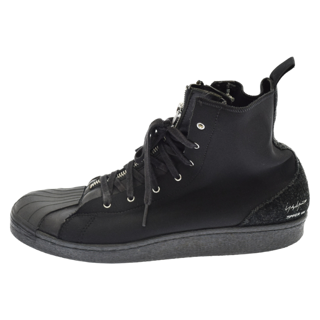 Yohji Yamamoto POUR HOMME ヨウジヤマモト プールオム 18SS×adidas ZIPPER STAR MID アディダス ジッパースター ハイカットスニーカー ブラック F34294