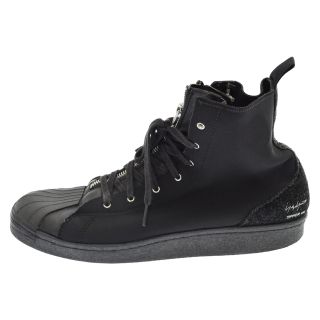 ヨウジヤマモト(Yohji Yamamoto)のYohji Yamamoto POUR HOMME ヨウジヤマモト プールオム 18SS×adidas ZIPPER STAR MID アディダス ジッパースター ハイカットスニーカー ブラック F34294(スニーカー)