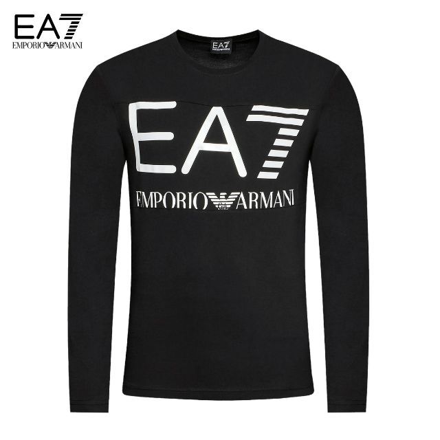 44 EMPORIO ARMANI EA7 ブラック 長袖Tシャツ size L